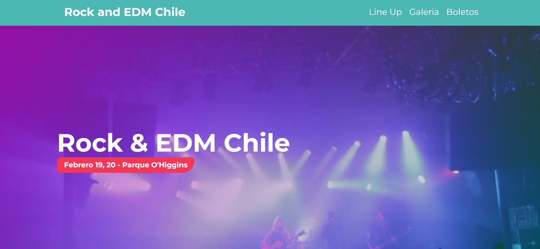 proyecto festival de musica